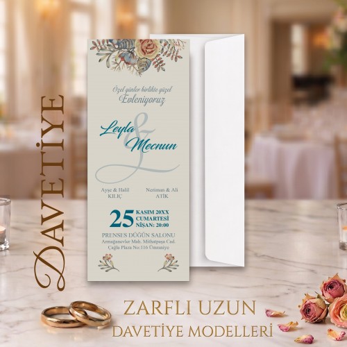 Beren Uzun Davetiye 1503 - Yaren Davetiye